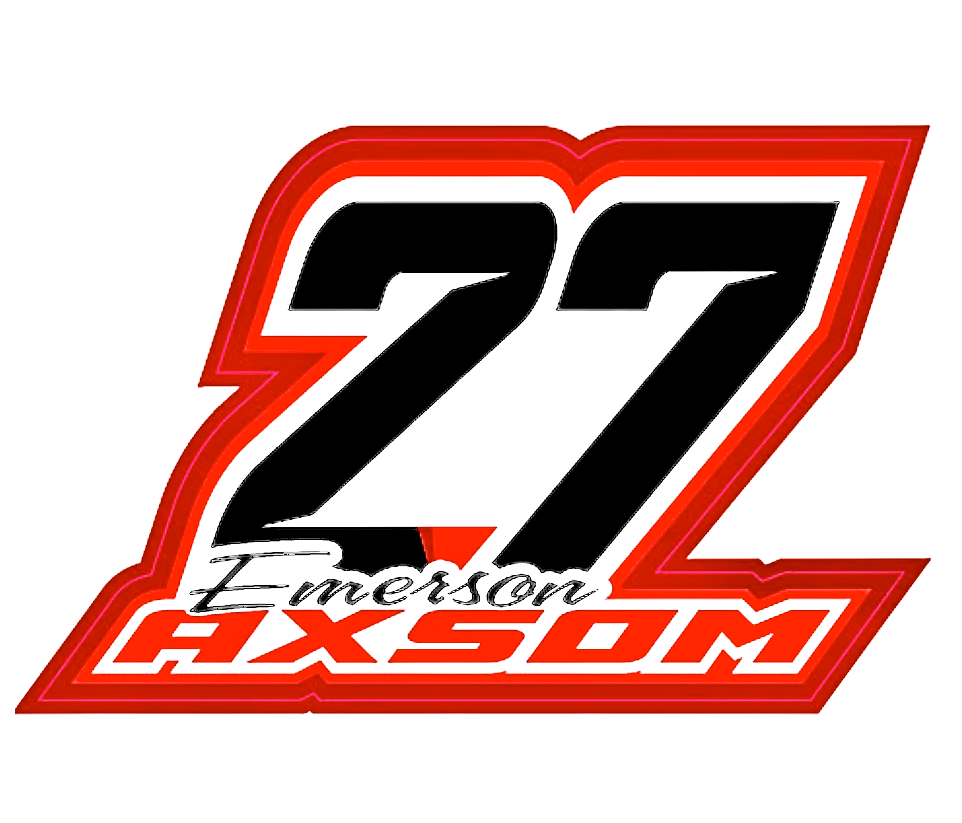 Decal-(Red) 27 Emerson Axsom