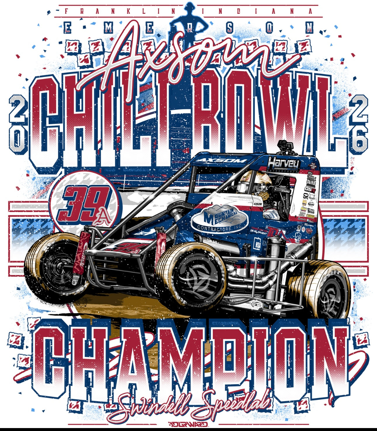 2026 Chili Bowl Champ-Heather Grey