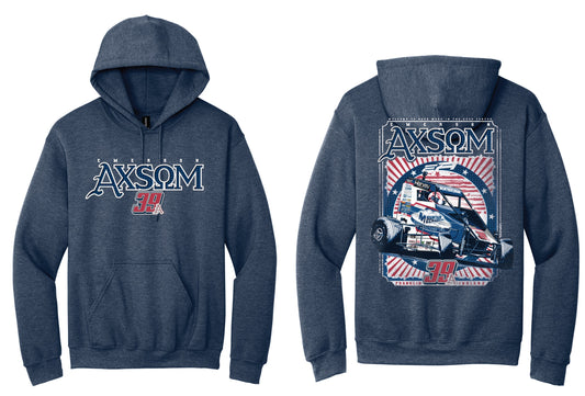 Chili Bowl Hoodie Vintage Heather NAVY